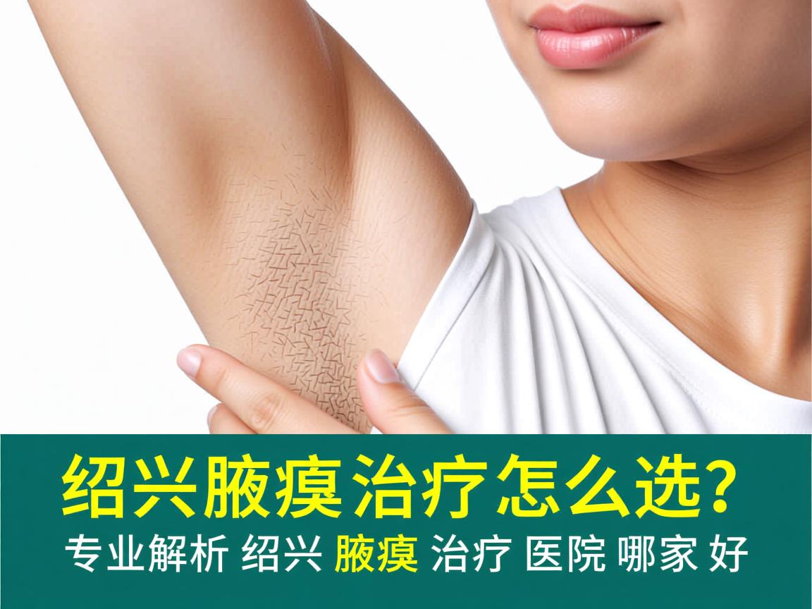 绍兴腋臭治疗怎么选？专业解析绍兴腋臭治疗医院哪家好