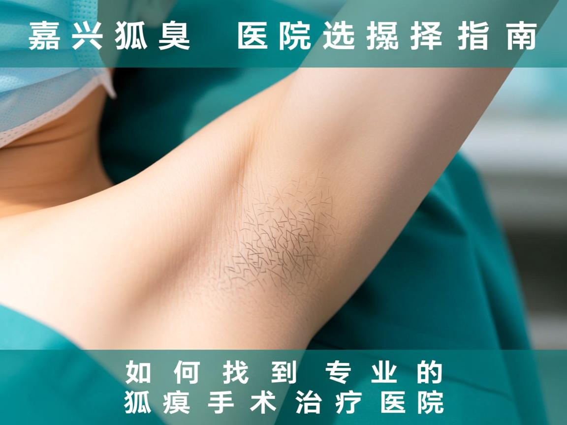 嘉兴狐臭医院选择指南，如何找到专业的狐臭手术治疗医院