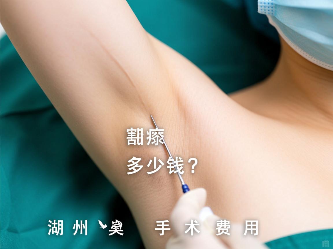 在湖州割腋臭多少钱？详解湖州腋臭手术费用
