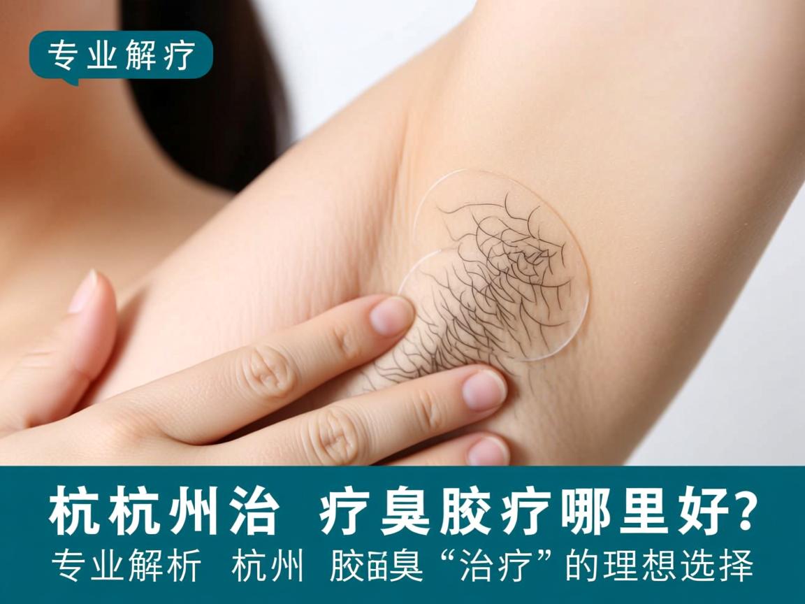 杭州治疗腋臭哪里好？专业解析杭州腋臭治疗的理想选择