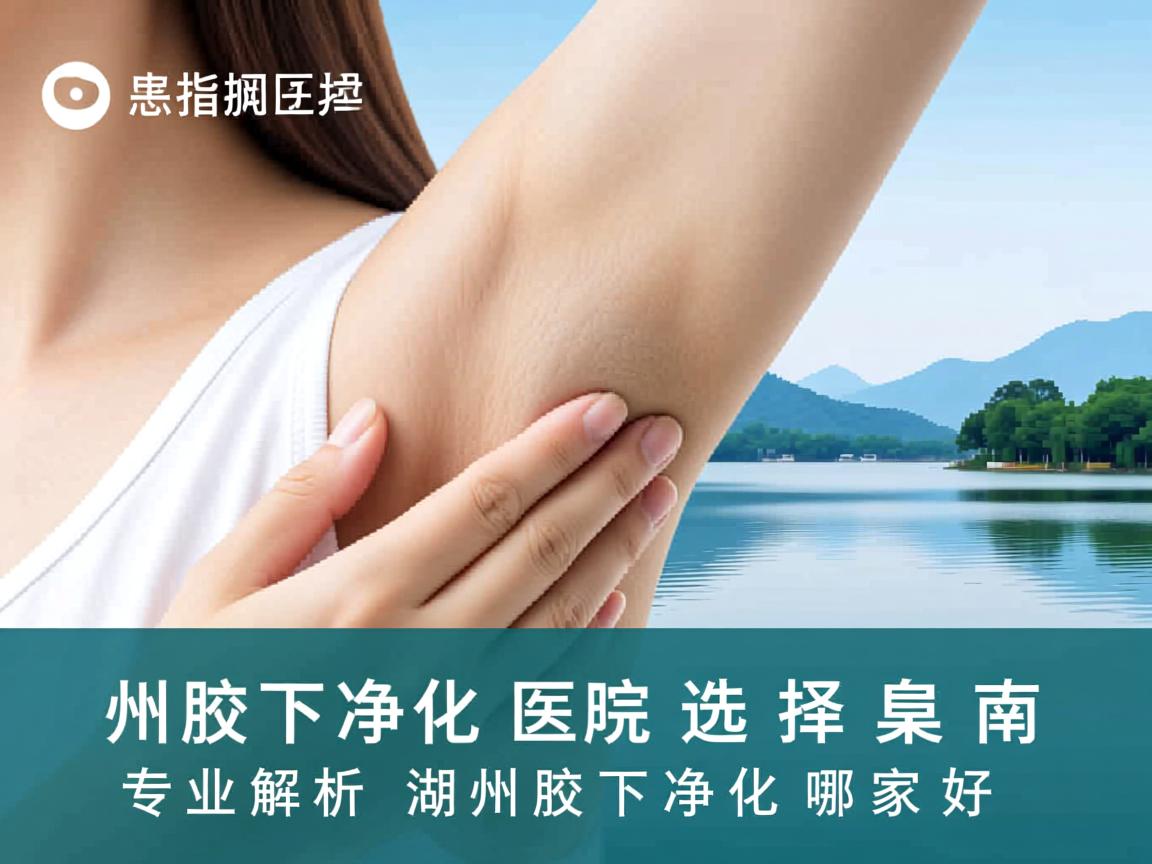 湖州腋下净化医院选择指南，专业解析湖州腋下净化哪家好