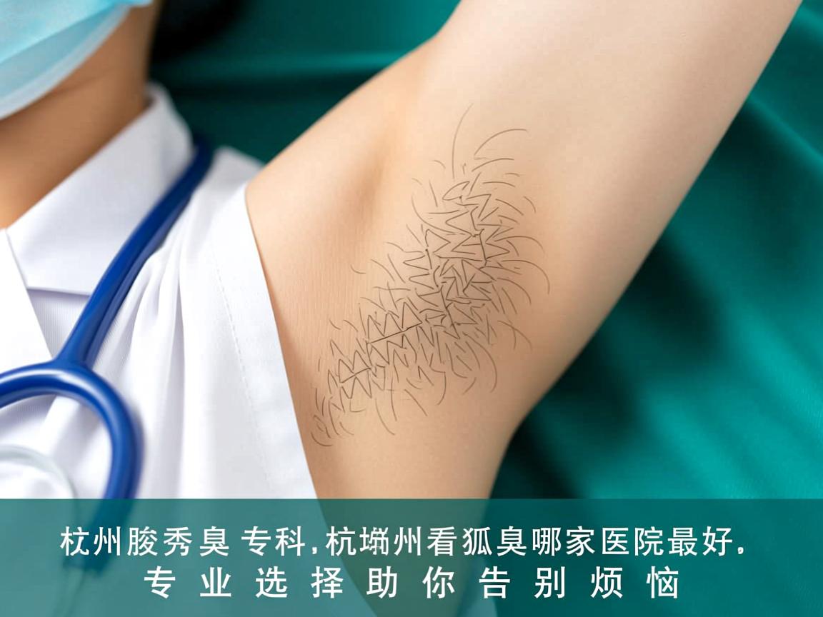 杭州腋秀腋臭专科，详解杭州看狐臭哪家医院最好，专业选择助你告别烦恼