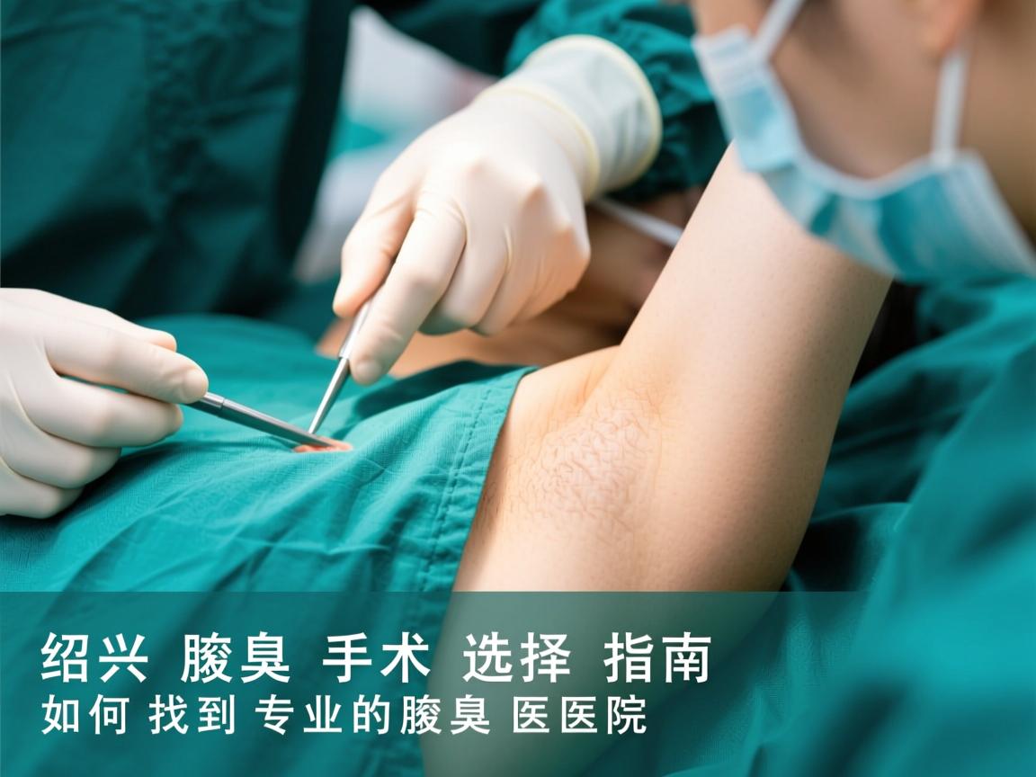 绍兴腋臭手术选择指南,如何找到专业的腋臭医院 绍兴腋臭手术选择指南,如何找到专业的腋臭医院
