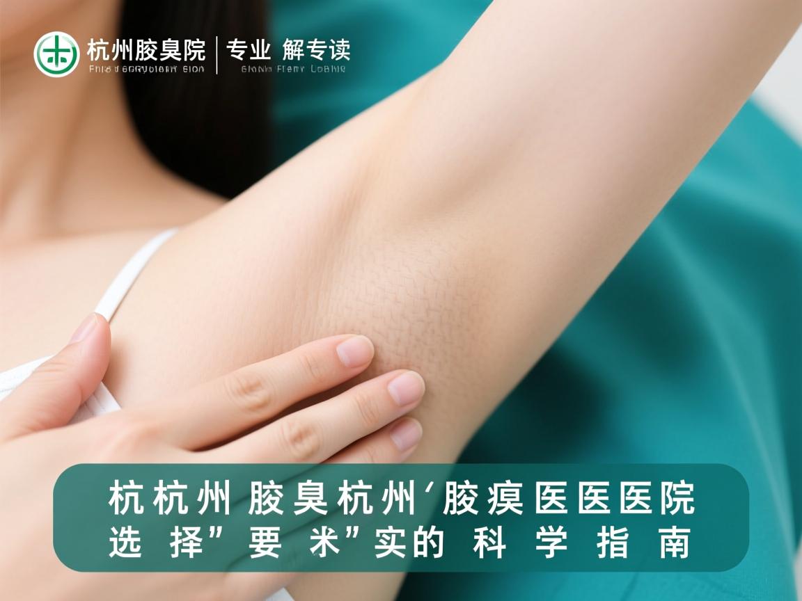 杭州腋臭医院专业解读,选择杭州腋臭医院的科学指南 杭州腋臭医院专业解读,选择杭州腋臭医院的科学指南