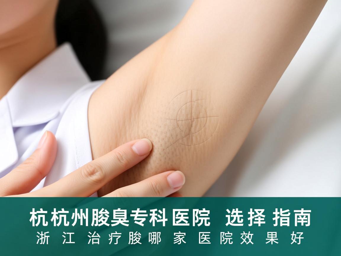 杭州腋臭专科医院选择指南,浙江治疗腋臭哪家医院效果好 杭州腋臭专科医院选择指南,浙江治疗腋臭哪家医院效果好