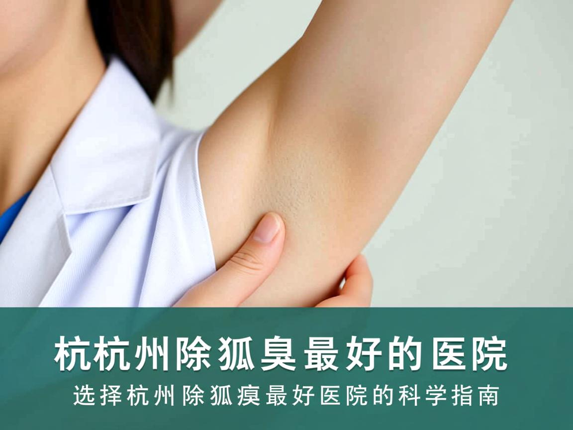 杭州除狐臭最好的医院,选择杭州除狐臭最好医院的科学指南 杭州除狐臭最好的医院,选择杭州除狐臭最好医院的科学指南