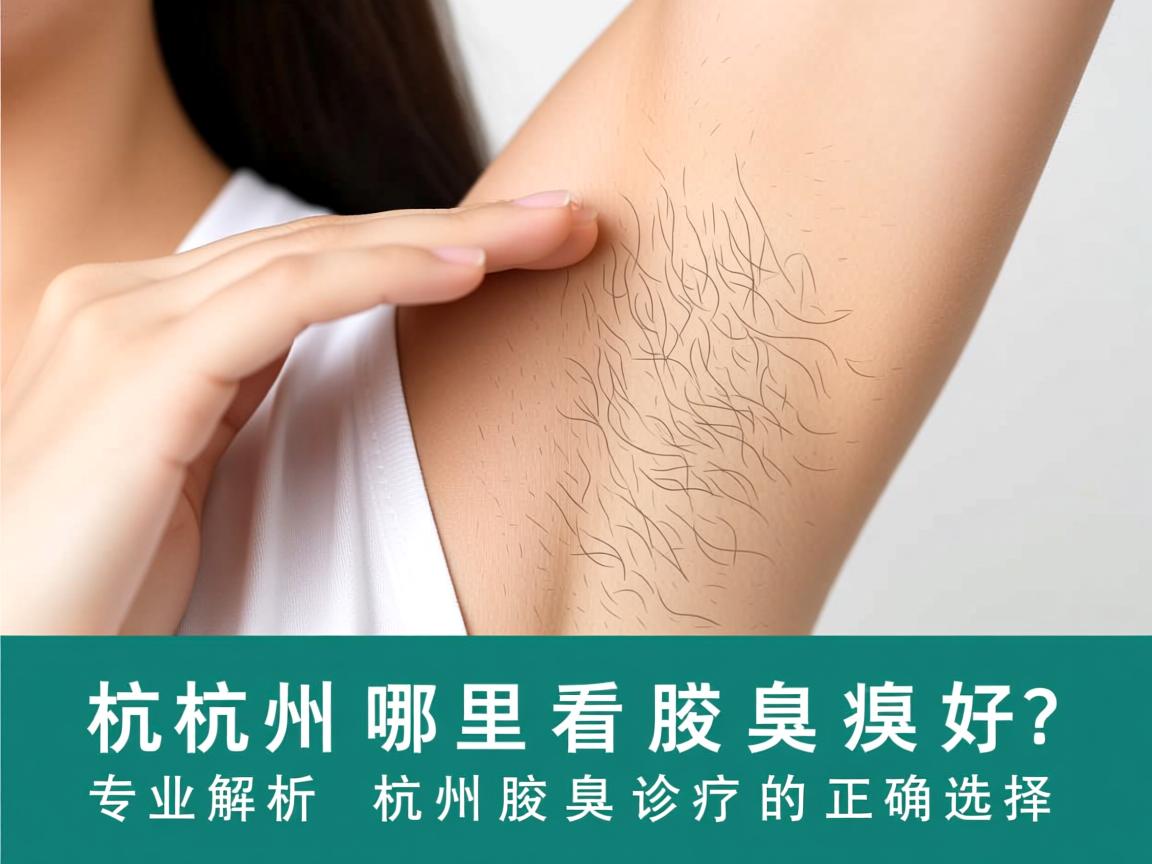 杭州哪里看腋臭好？专业解析杭州腋臭诊疗的正确选择