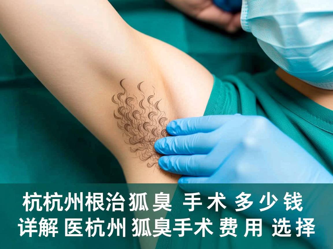 杭州根治狐臭手术多少钱,详解杭州狐臭手术费用与选择 杭州根治狐臭手术多少钱,详解杭州狐臭手术费用与选择