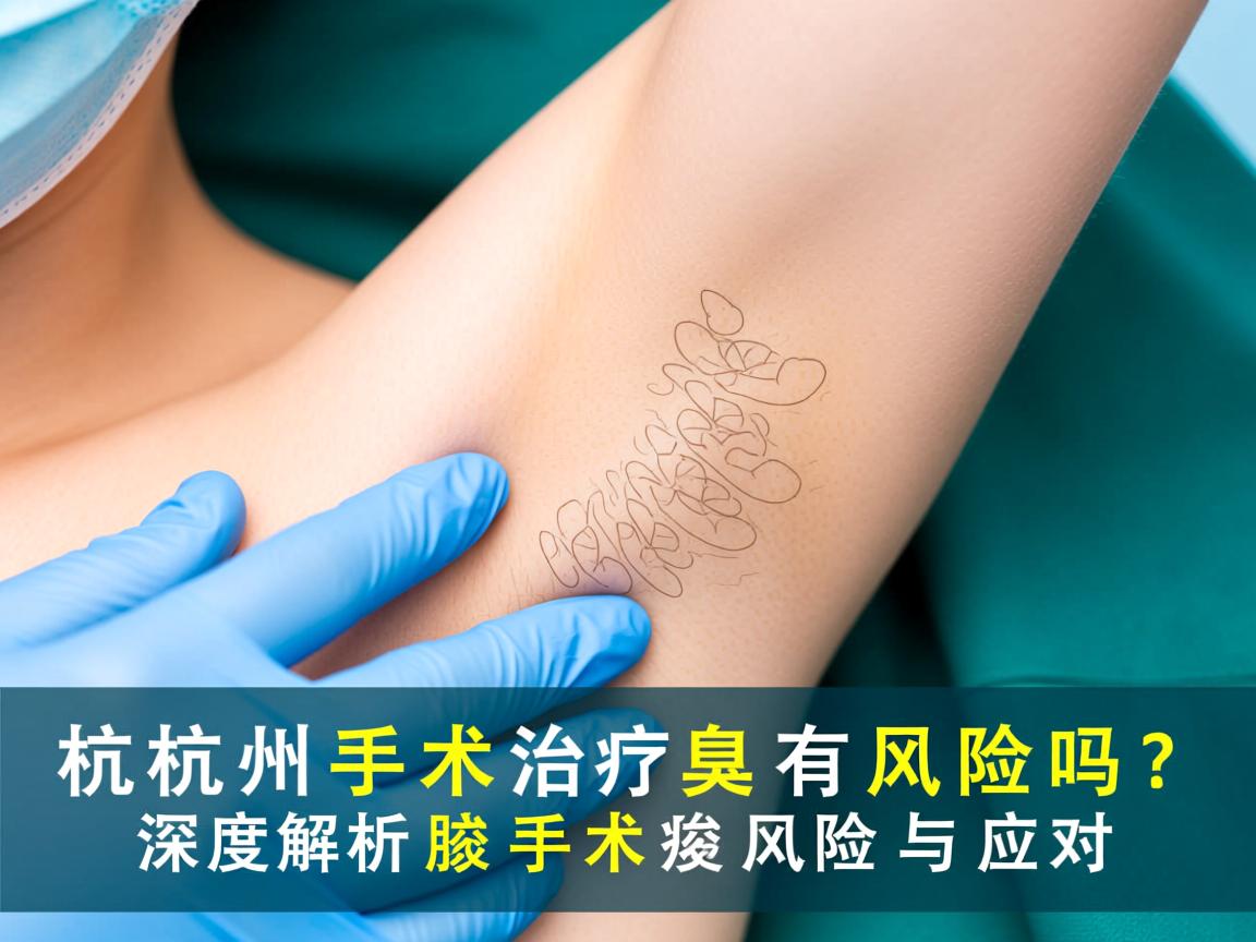 杭州手术治疗腋臭有风险吗？深度解析腋臭手术的风险与应对