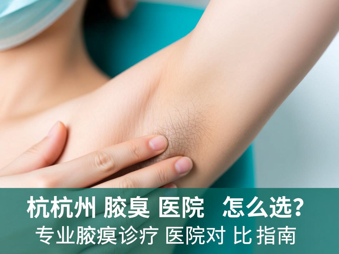 杭州腋臭医院怎么选?专业腋臭诊疗医院对比指南 杭州腋臭医院怎么选?专业腋臭诊疗医院对比指南