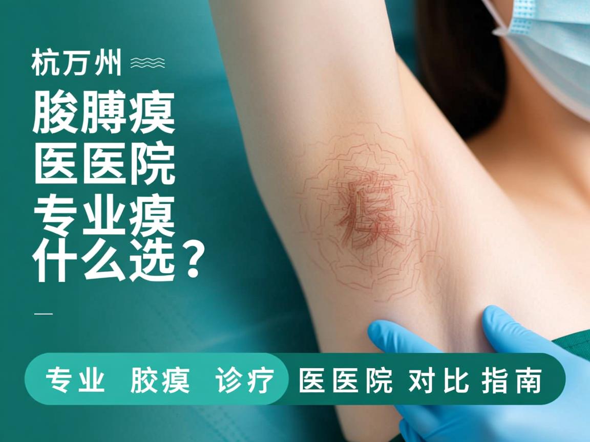 杭州腋臭医院怎么选?专业腋臭诊疗医院对比指南 杭州腋臭医院怎么选?专业腋臭诊疗医院对比指南