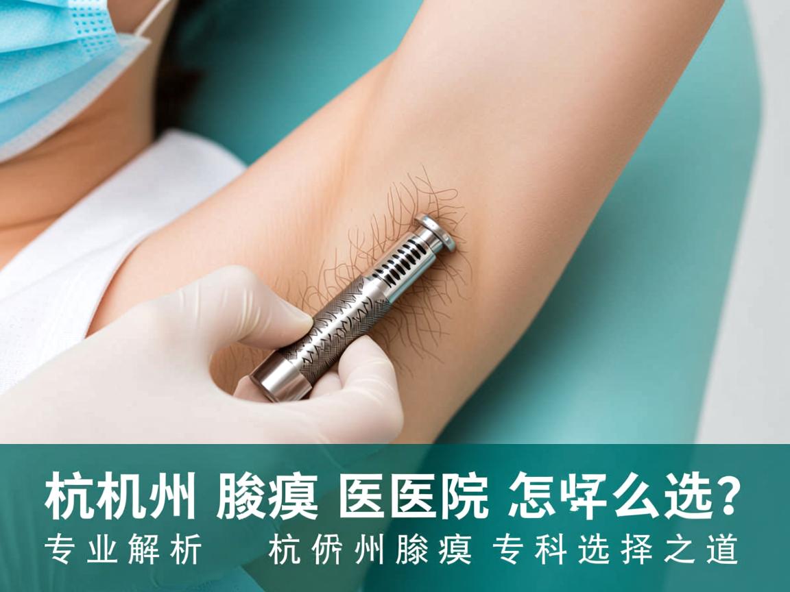 杭州腋臭医院怎么选?专业解析杭州腋臭专科选择之道 杭州腋臭医院怎么选?专业解析杭州腋臭专科选择之道