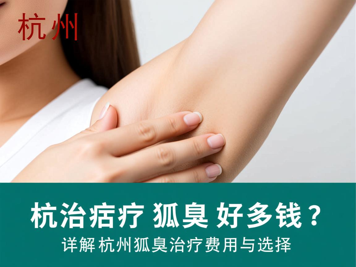 杭州治疗狐臭好多钱?详解杭州狐臭治疗费用与选择 杭州治疗狐臭好多钱?详解杭州狐臭治疗费用与选择