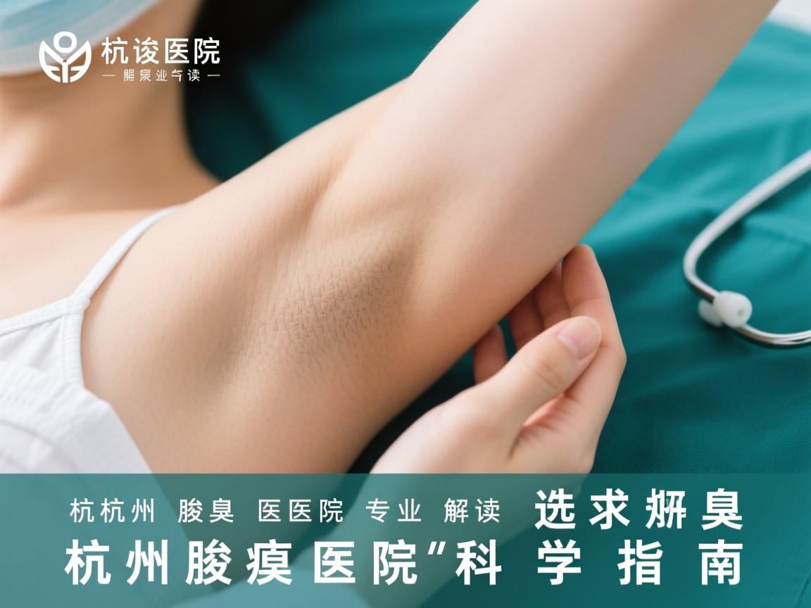 杭州腋臭医院专业解读，选择杭州腋臭医院的科学指南