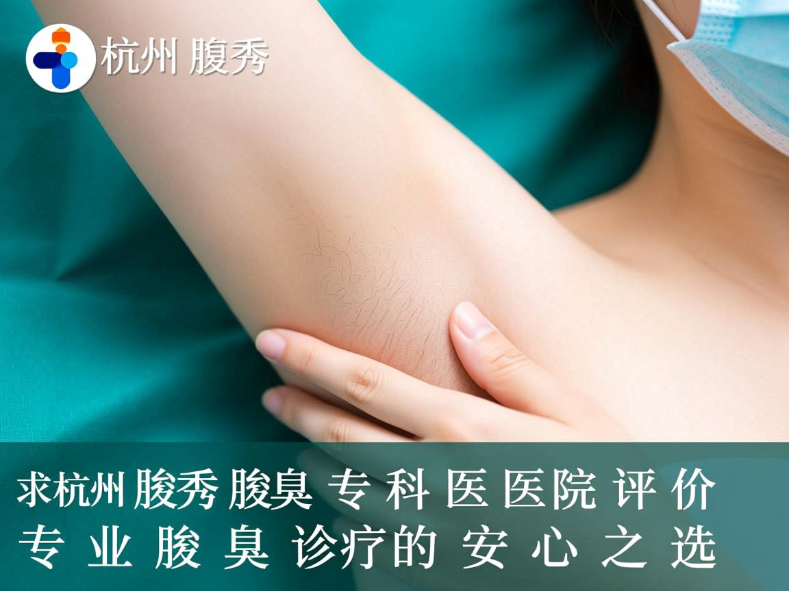杭州腋秀腋臭专科医院评价,专业腋臭诊疗的安心之选 杭州腋秀腋臭专科医院评价,专业腋臭诊疗的安心之选