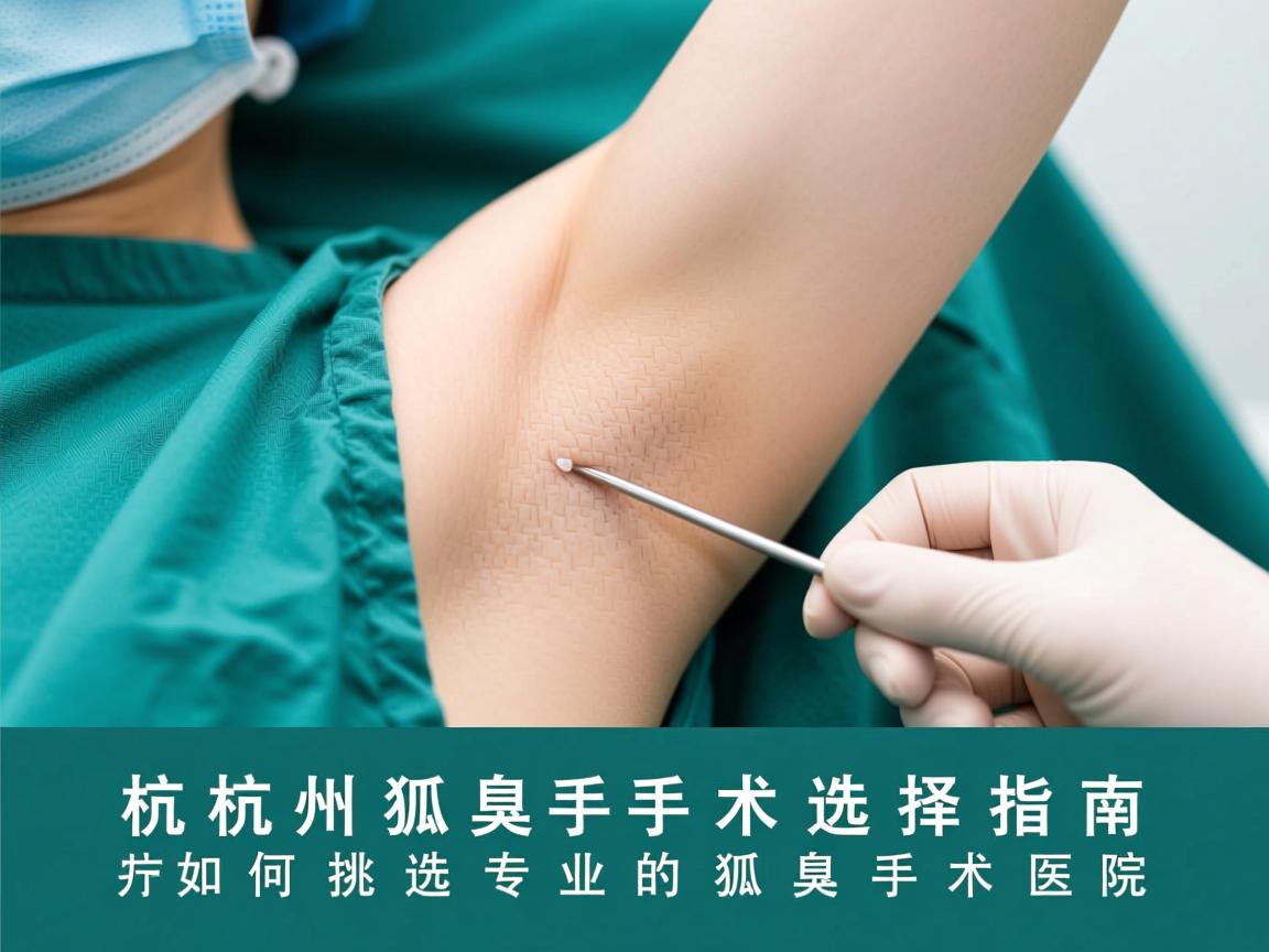 杭州狐臭手术选择指南,如何挑选专业的狐臭手术医院 杭州狐臭手术选择指南,如何挑选专业的狐臭手术医院
