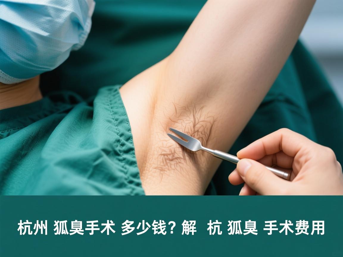 杭州狐臭手术多少钱?详解杭州狐臭手术费用 杭州狐臭手术多少钱?详解杭州狐臭手术费用