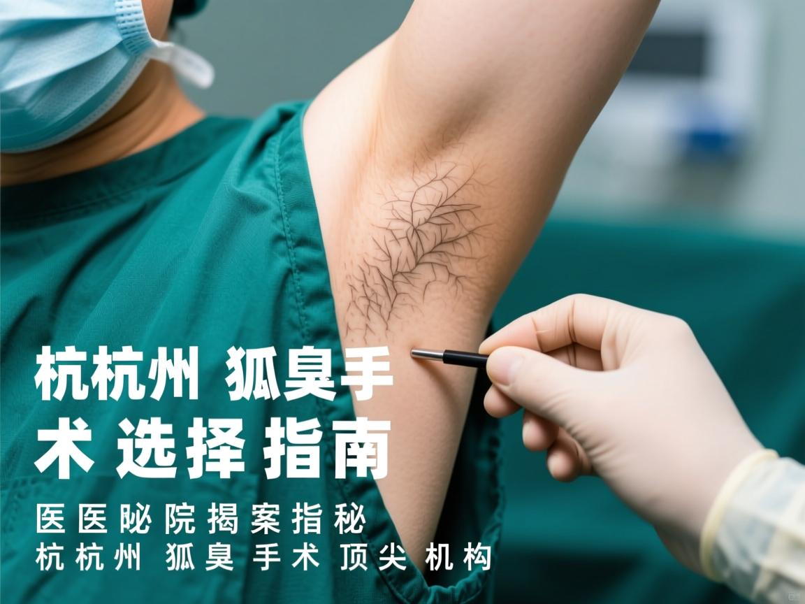 杭州狐臭手术医院选择指南，揭秘杭州狐臭手术顶尖机构