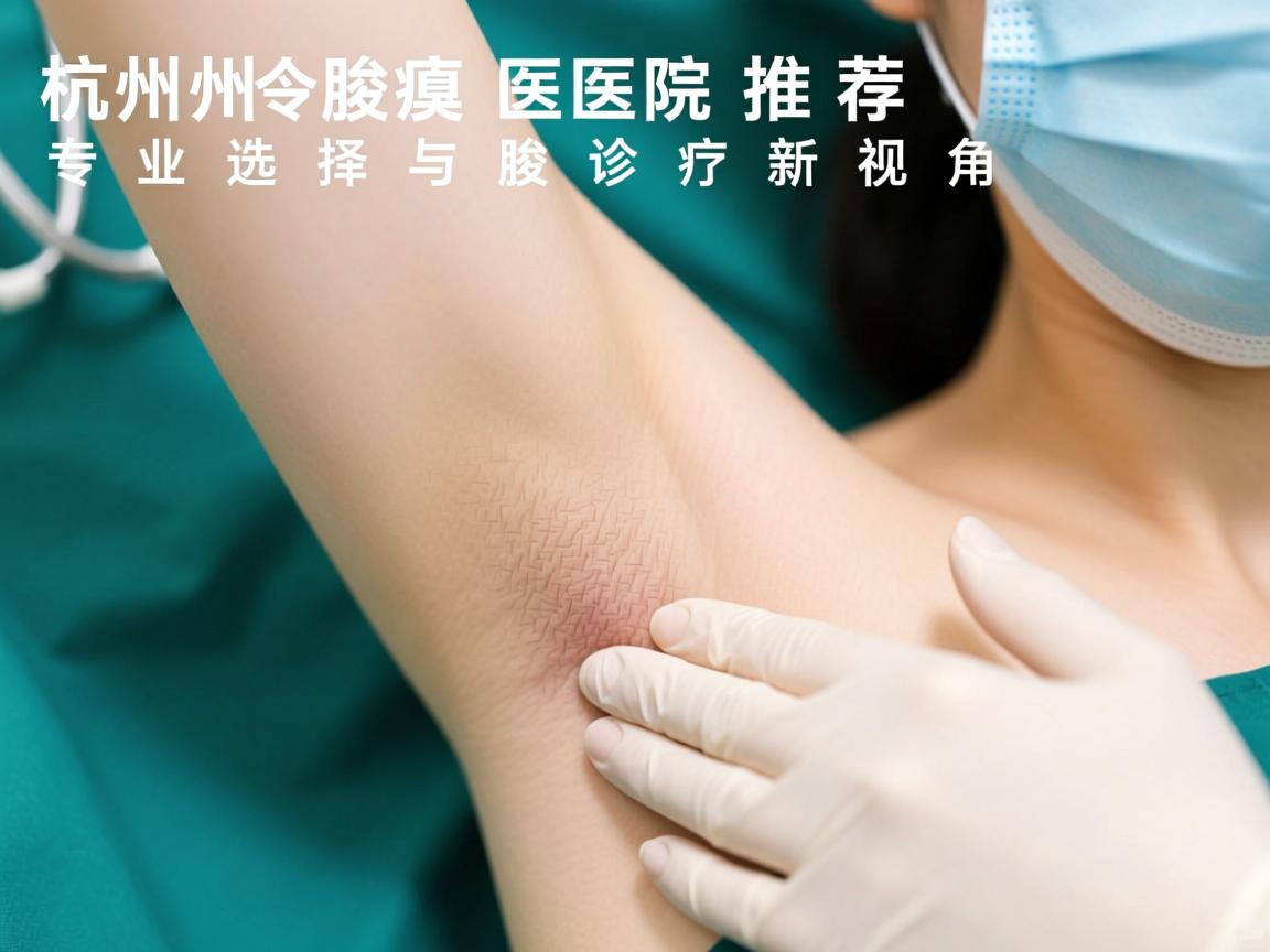 杭州腋臭医院推荐,专业选择与腋臭诊疗新视角 杭州腋臭医院推荐,专业选择与腋臭诊疗新视角