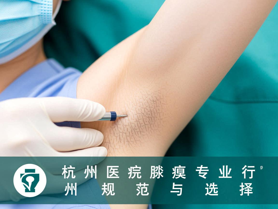 杭州腋臭医院专业解读，杭州腋臭治疗的规范与选择