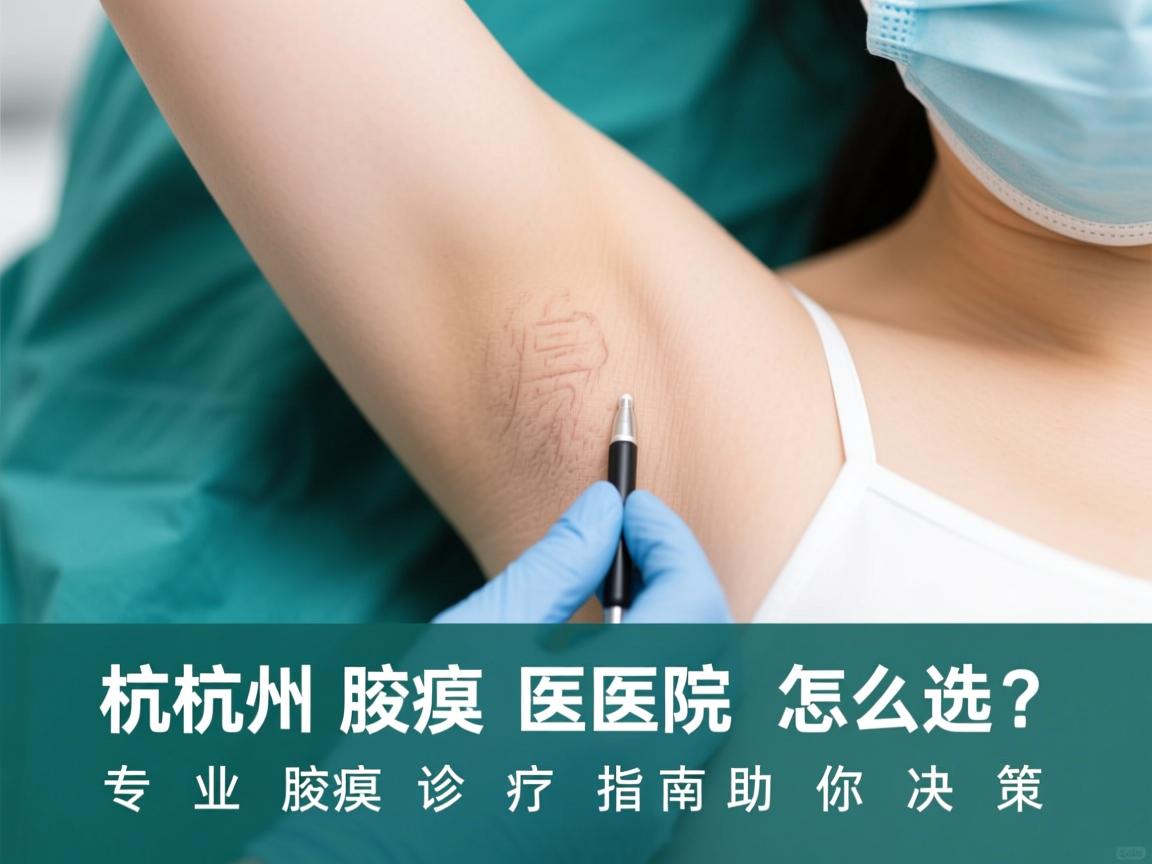 杭州腋臭医院怎么选？专业腋臭诊疗指南助你决策