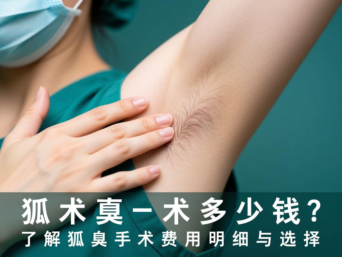 狐臭手术多少钱?了解狐臭手术费用明细与选择 狐臭手术多少钱?了解狐臭手术费用明细与选择