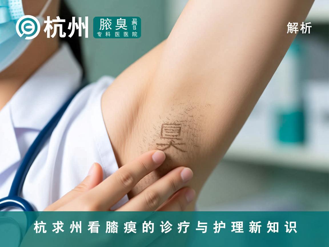 杭州腋臭专科医院解析，杭州看腋臭的诊疗与护理新知识