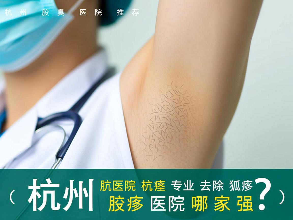 杭州腋臭医院推荐，专业去除狐臭，杭州腋臭医院哪家强？