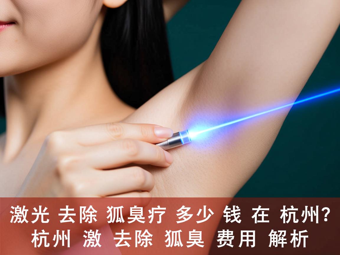 激光去除狐臭多少钱在杭州？杭州激光去除狐臭费用解析