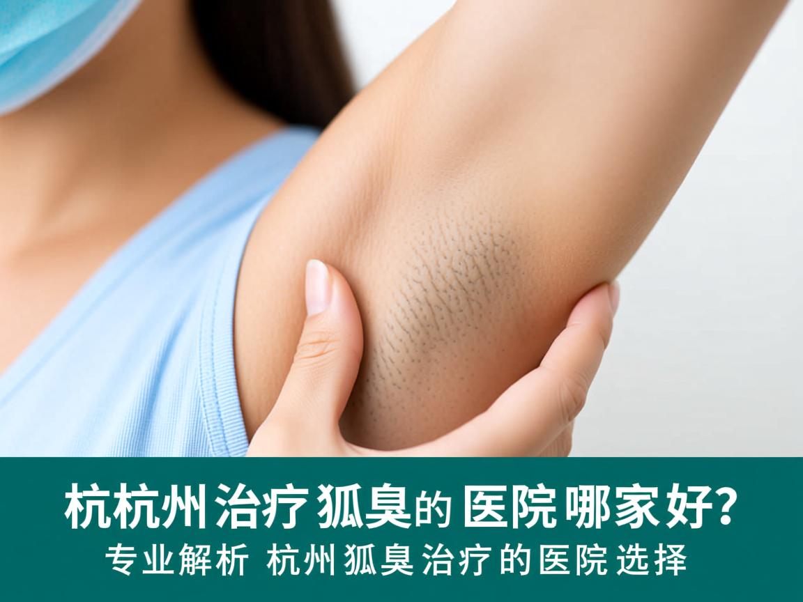 杭州治疗狐臭的医院哪家好？专业解析杭州狐臭治疗的医院选择