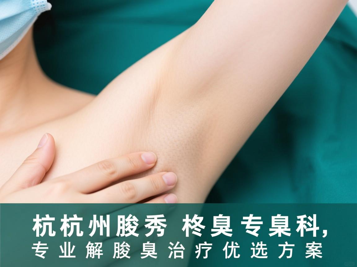 杭州腋秀腋臭专科，专业解析腋臭治疗的优选方案