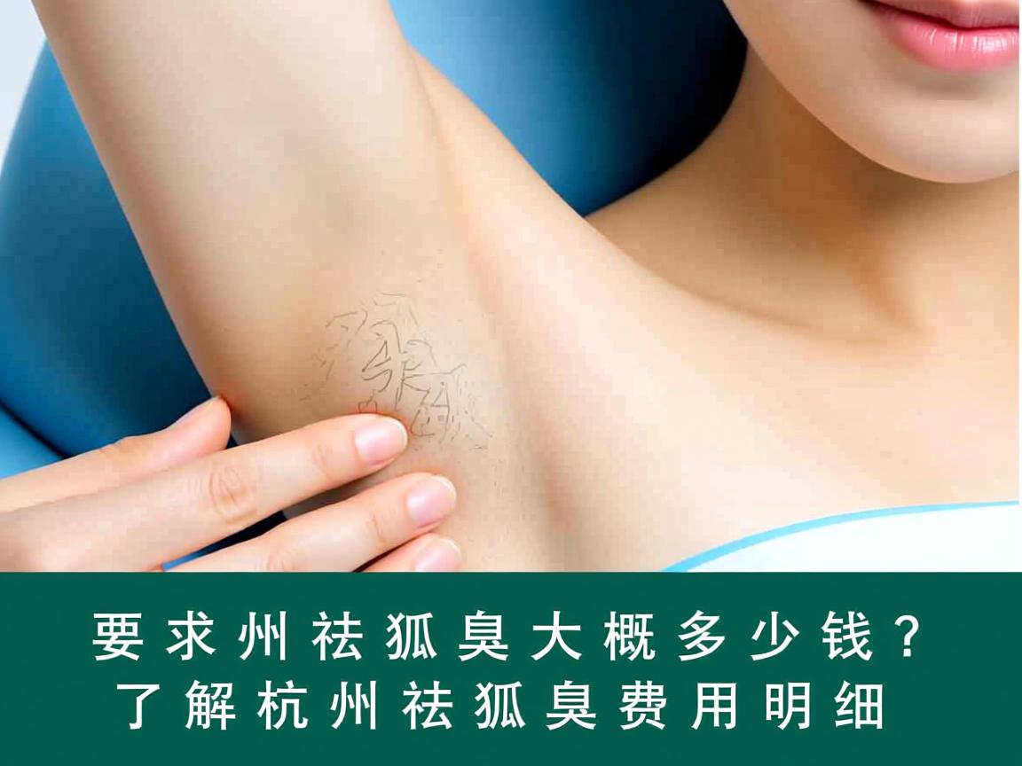 杭州祛狐臭大概多少钱?了解杭州祛狐臭费用明细 杭州祛狐臭大概多少钱?了解杭州祛狐臭费用明细