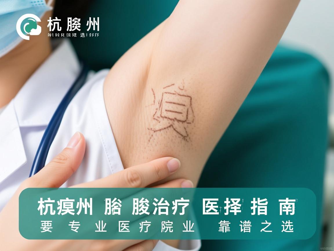 杭州腋臭治疗医院选择指南,专业腋臭医疗的靠谱之选 杭州腋臭治疗医院选择指南,专业腋臭医疗的靠谱之选