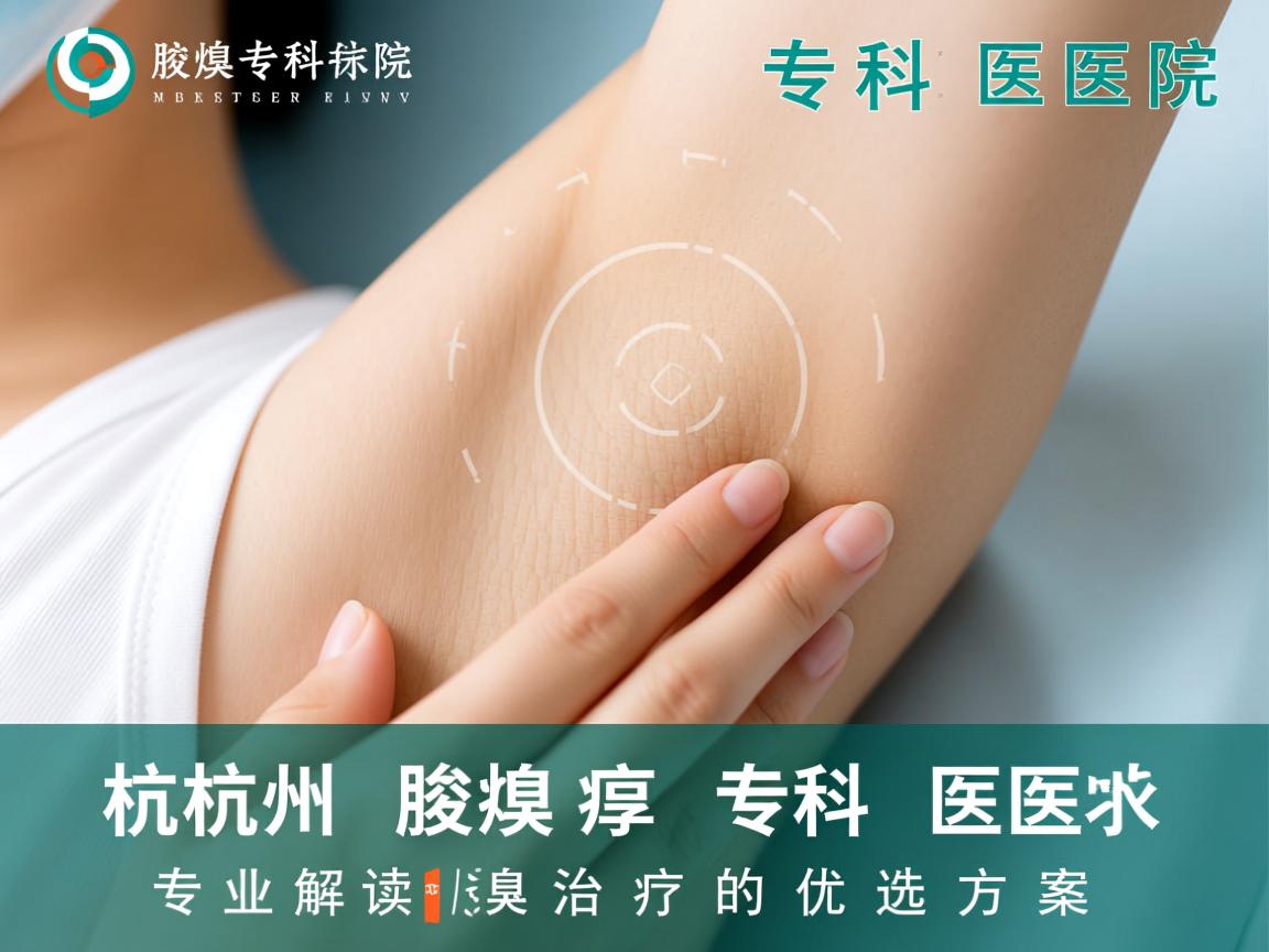 杭州腋臭专科医院，专业解读腋臭治疗的优选方案
