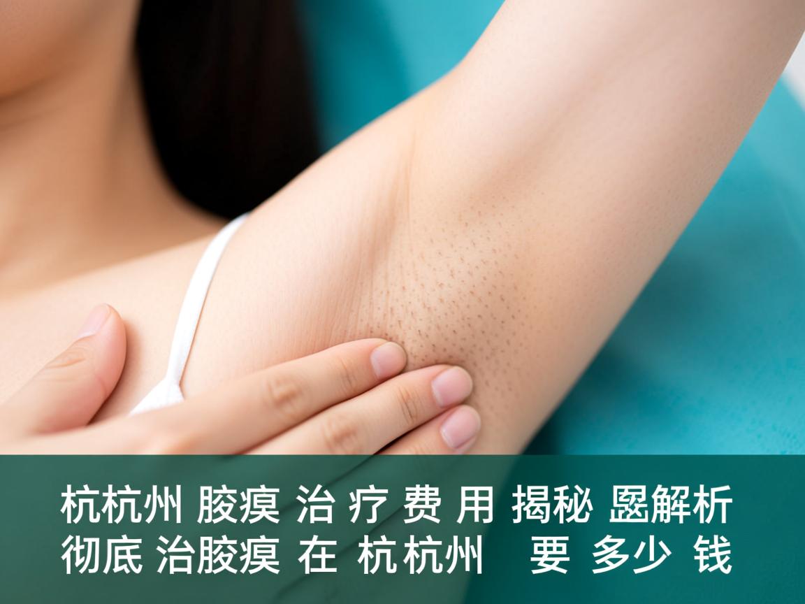 杭州腋臭治疗费用解析，揭秘彻底治腋臭在杭州要多少钱