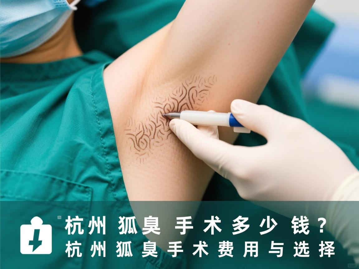 杭州狐臭手术多少钱?详解杭州狐臭手术费用与选择 杭州狐臭手术多少钱?详解杭州狐臭手术费用与选择