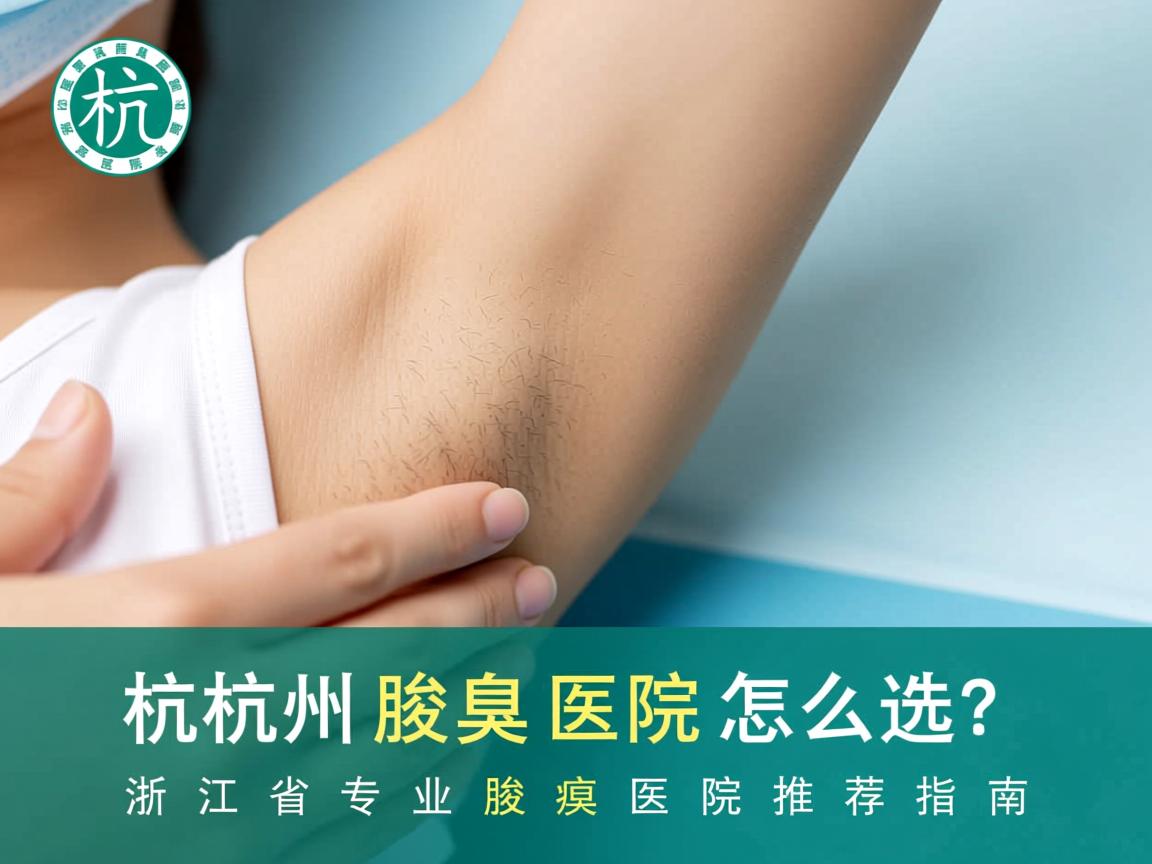 杭州腋臭医院怎么选?浙江省专业腋臭医院推荐指南 杭州腋臭医院怎么选?浙江省专业腋臭医院推荐指南