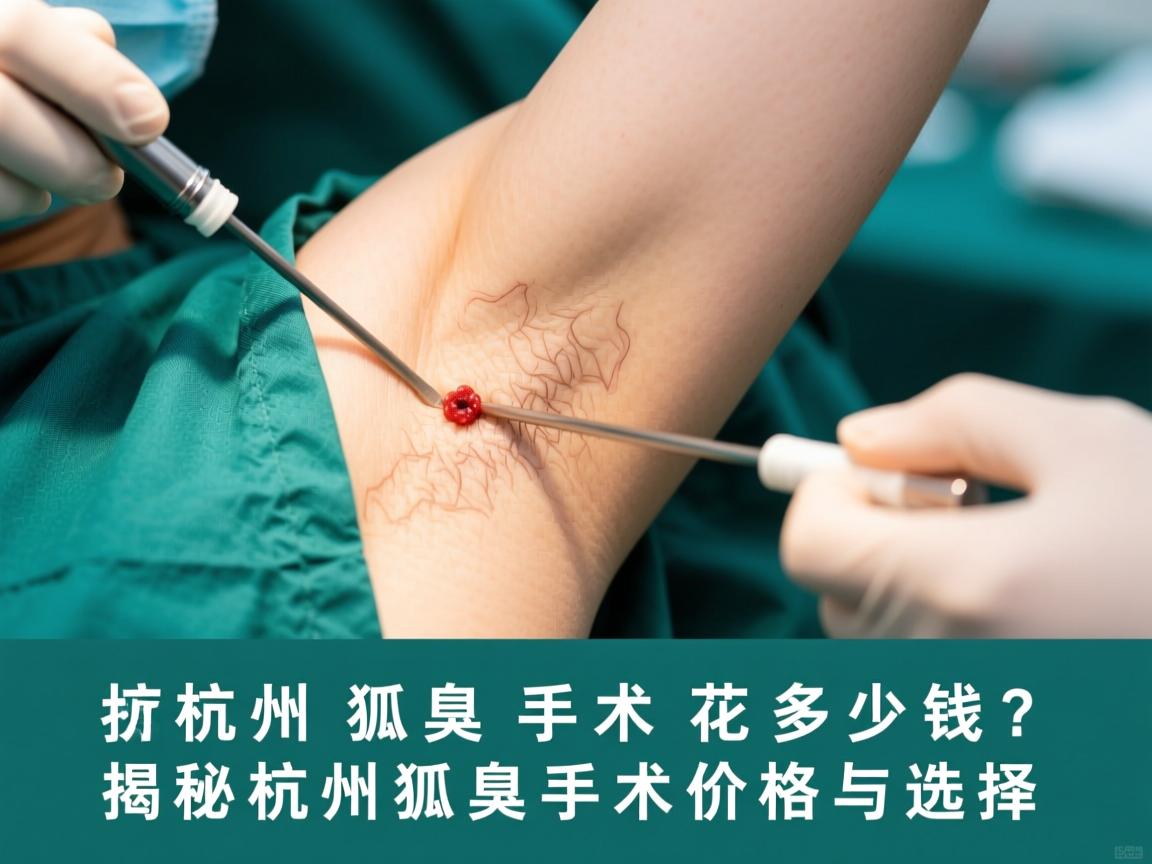 杭州狐臭手术花多少钱?揭秘杭州狐臭手术价格与选择 杭州狐臭手术花多少钱?揭秘杭州狐臭手术价格与选择