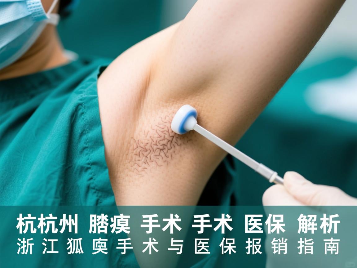 杭州腋臭手术医保解析,浙江狐臭手术与医保报销指南 杭州腋臭手术医保解析,浙江狐臭手术与医保报销指南
