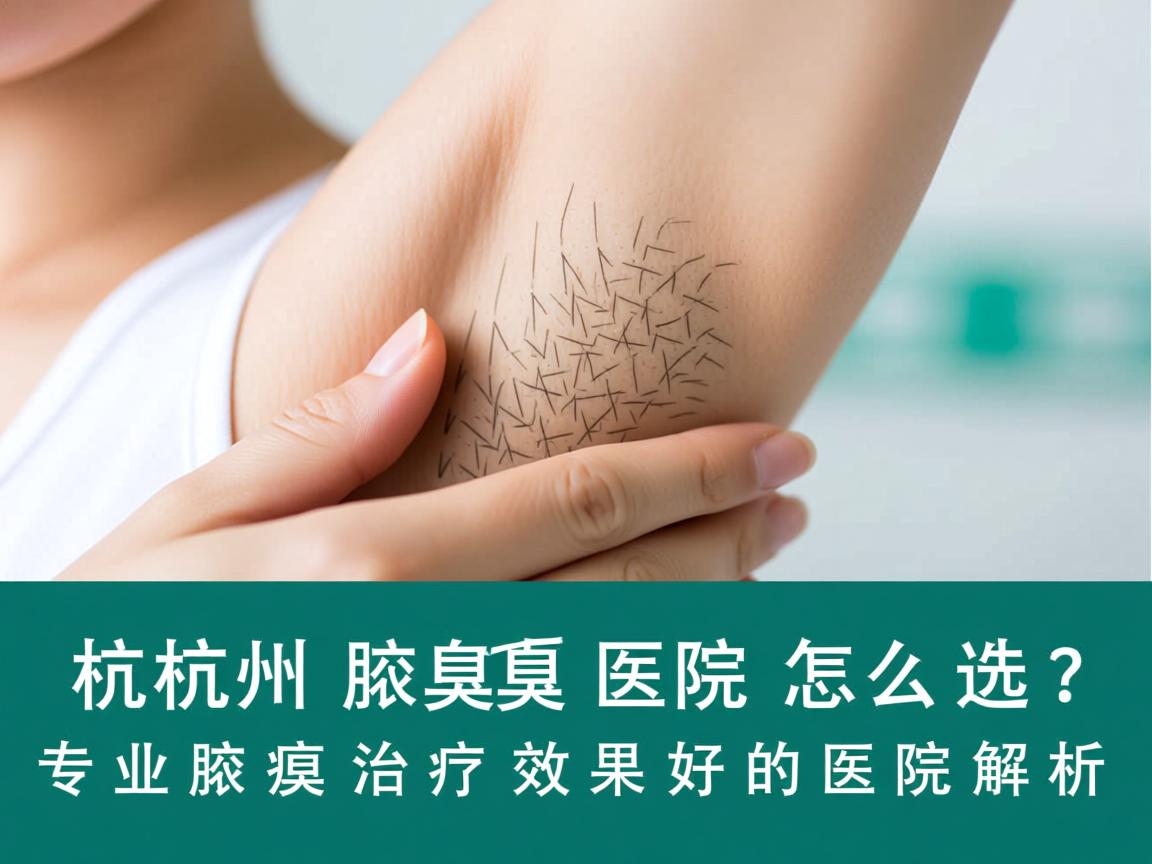 杭州腋臭医院怎么选?专业腋臭治疗效果好的医院解析 杭州腋臭医院怎么选?专业腋臭治疗效果好的医院解析