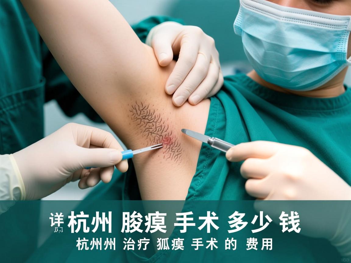 杭州腋臭手术多少钱，详解杭州治疗狐臭手术的费用