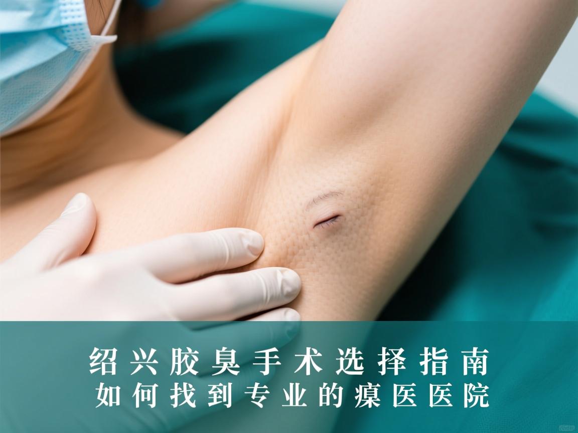 绍兴腋臭手术选择指南，如何找到专业的腋臭医院