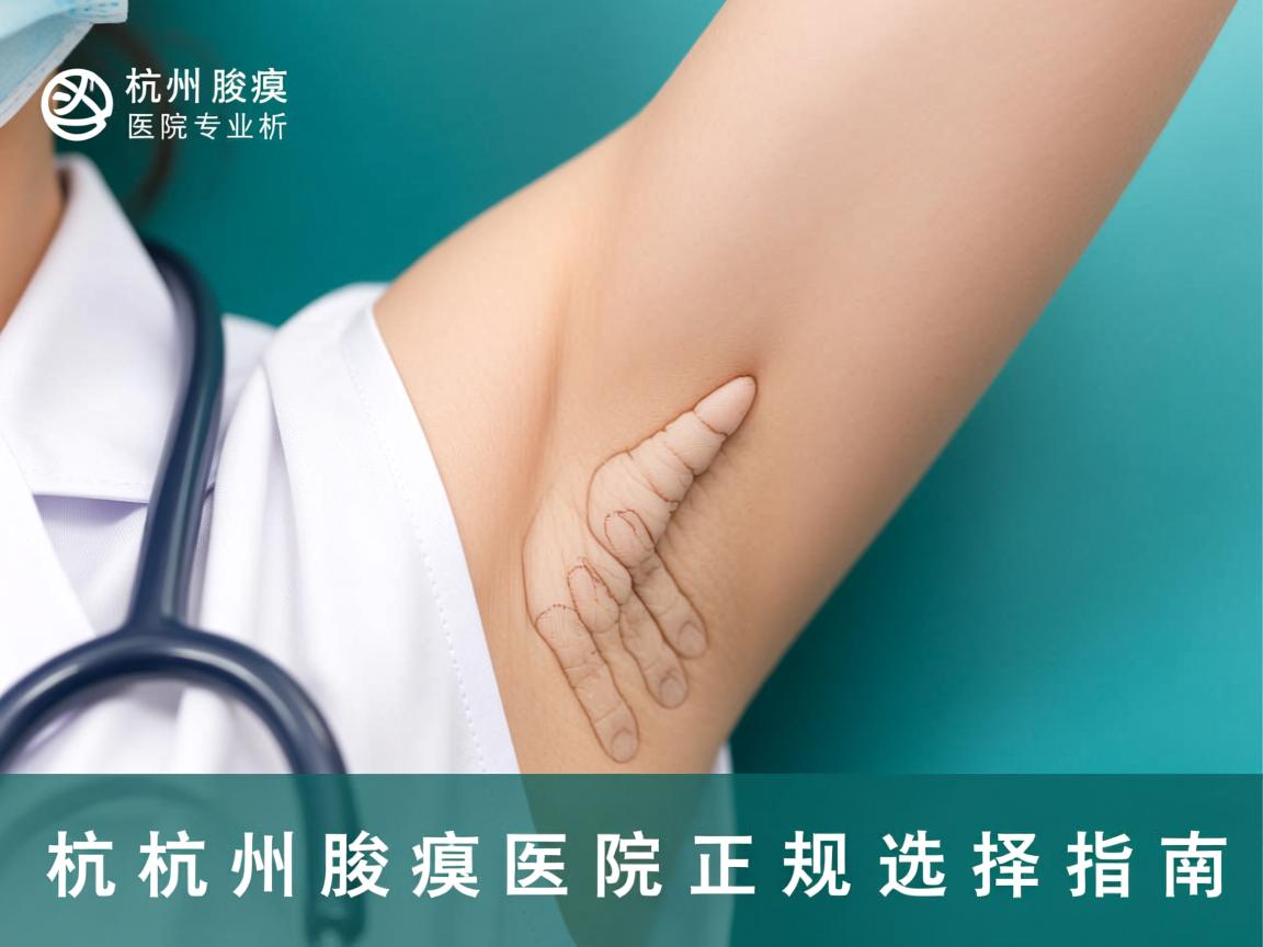杭州腋臭医院专业解析，杭州腋臭医院正规选择指南
