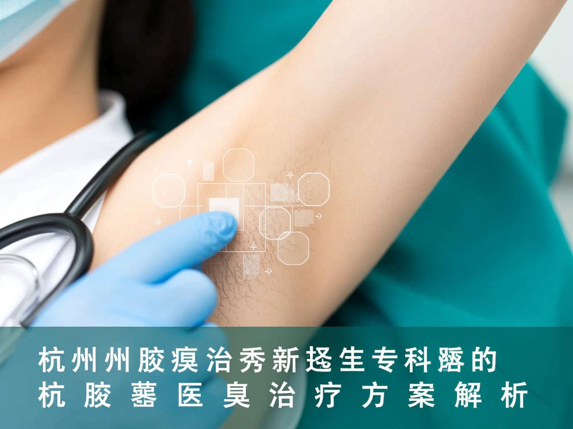 杭州腋臭治疗新选择,杭州腋秀专科的腋臭治疗方案解析 杭州腋臭治疗新选择,杭州腋秀专科的腋臭治疗方案解析