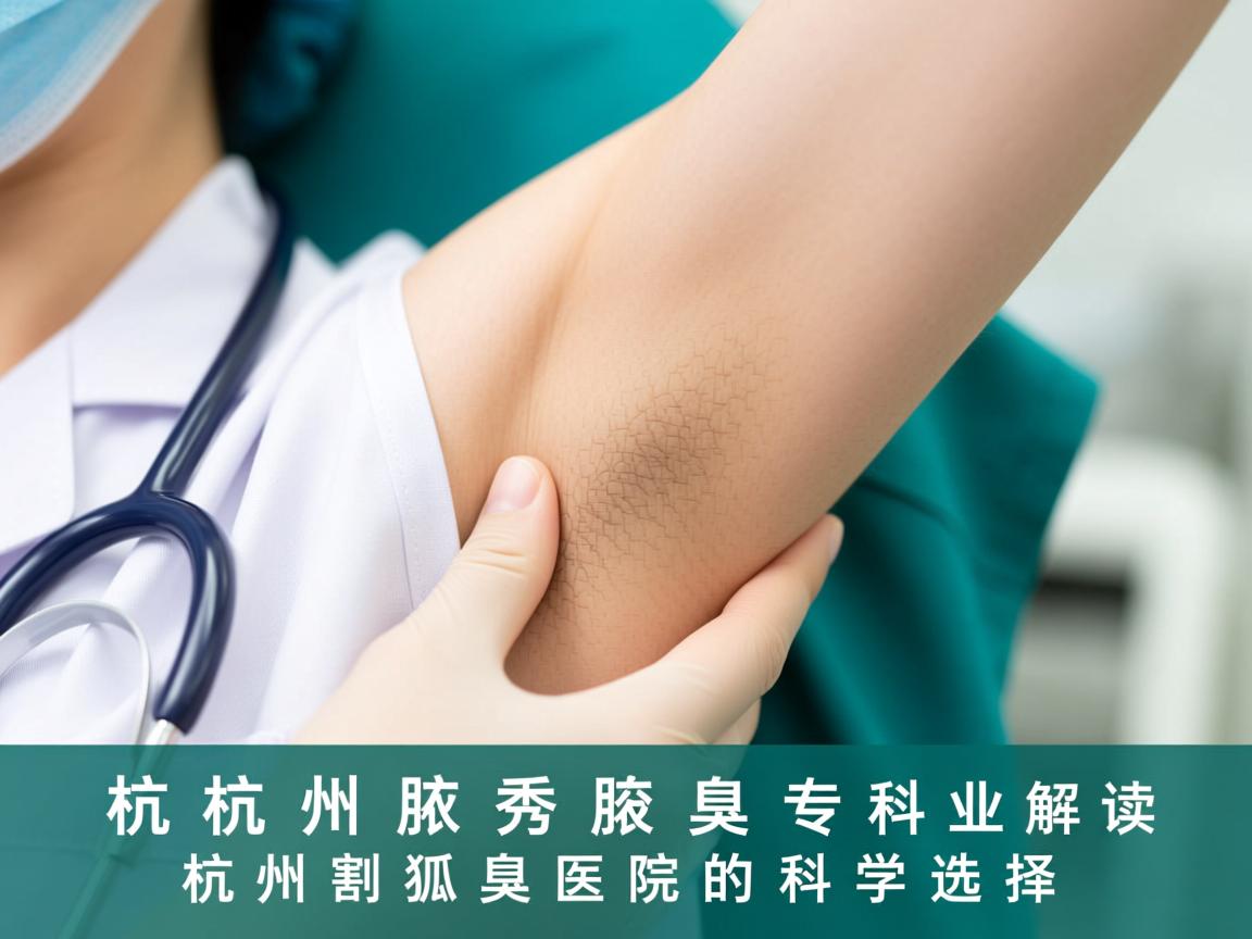 杭州腋秀腋臭专科,专业解读杭州割狐臭医院的科学选择 杭州腋秀腋臭专科,专业解读杭州割狐臭医院的科学选择