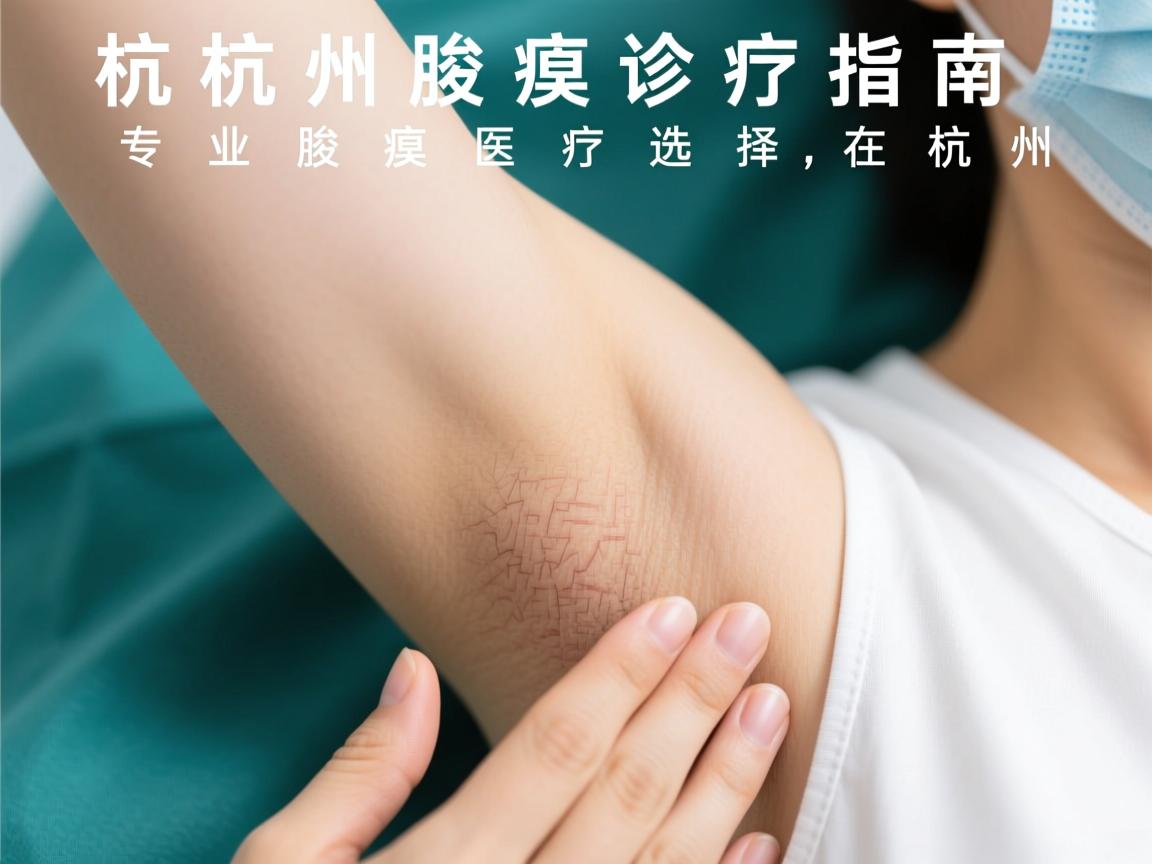 杭州腋臭诊疗指南，专业腋臭医疗选择在杭州