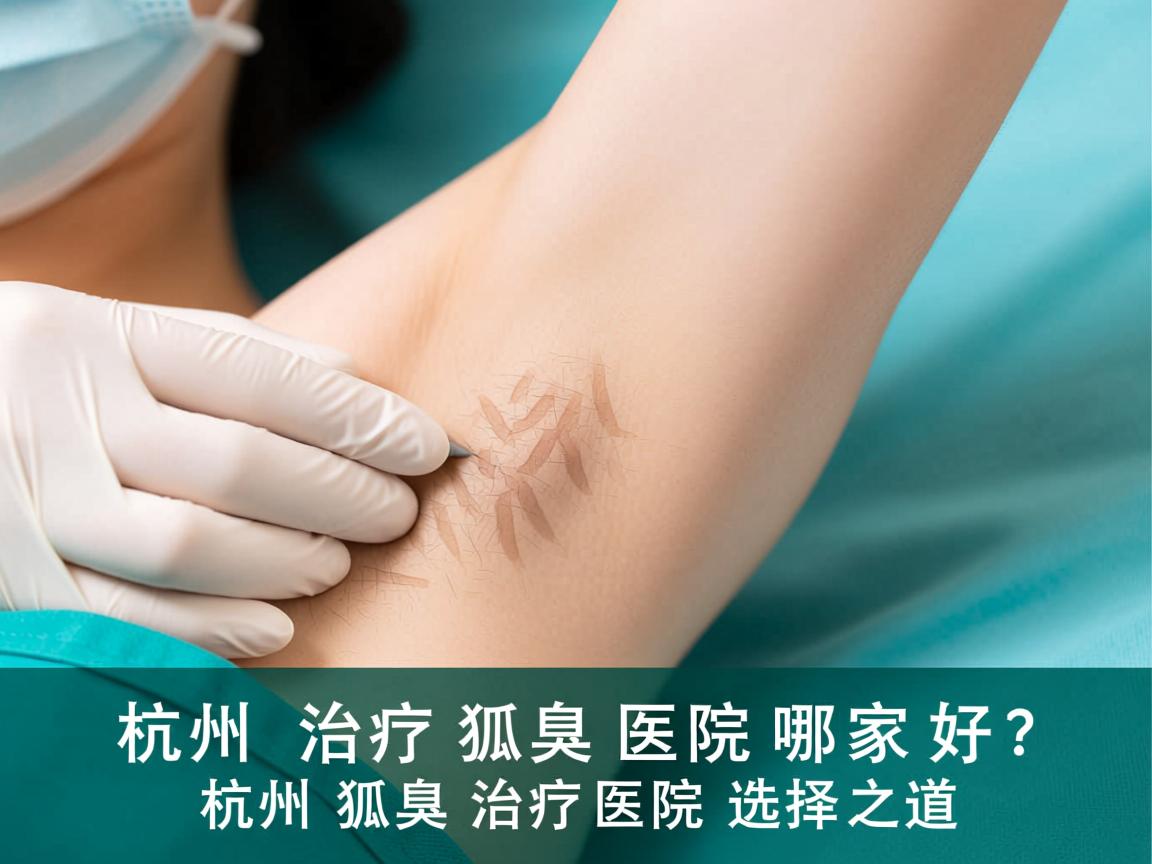 杭州治疗狐臭医院哪家好?深度解析杭州狐臭治疗医院的选择之道 杭州治疗狐臭医院哪家好?深度解析杭州狐臭治疗医院的选择之道