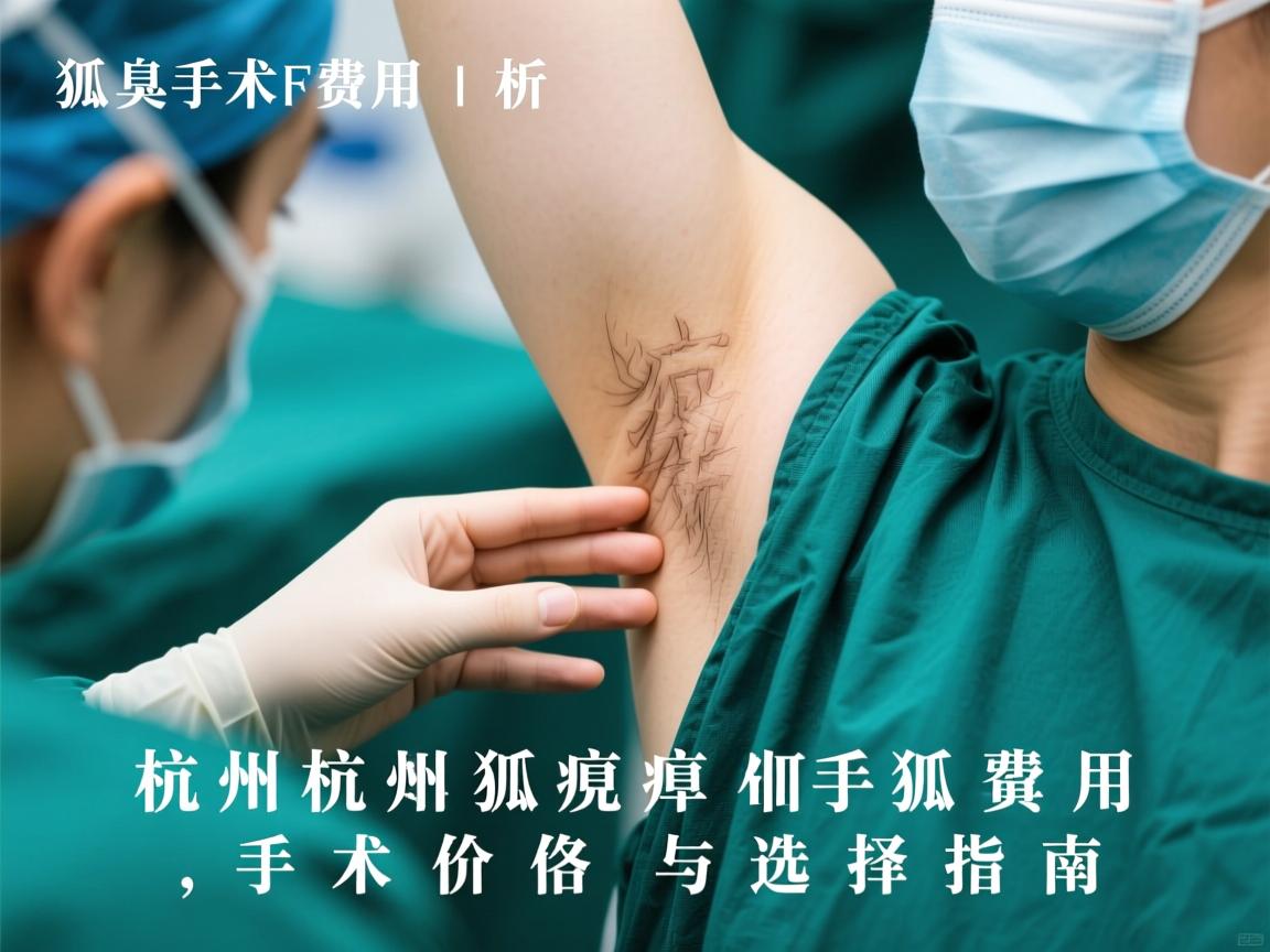 狐臭手术费用解析,杭州狐臭手术价格与选择指南 狐臭手术费用解析,杭州狐臭手术价格与选择指南