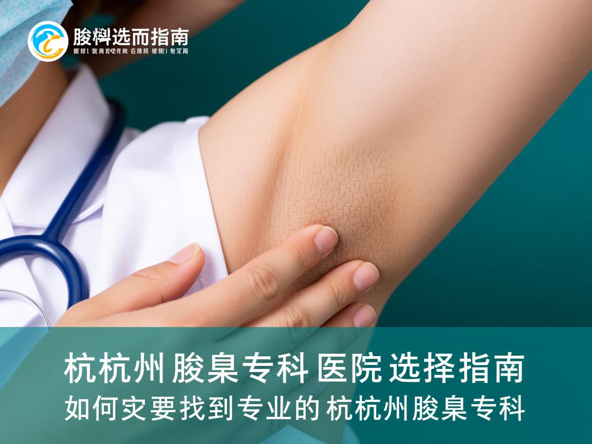 杭州腋臭专科医院选择指南,如何找到专业的杭州腋臭专科 杭州腋臭专科医院选择指南,如何找到专业的杭州腋臭专科