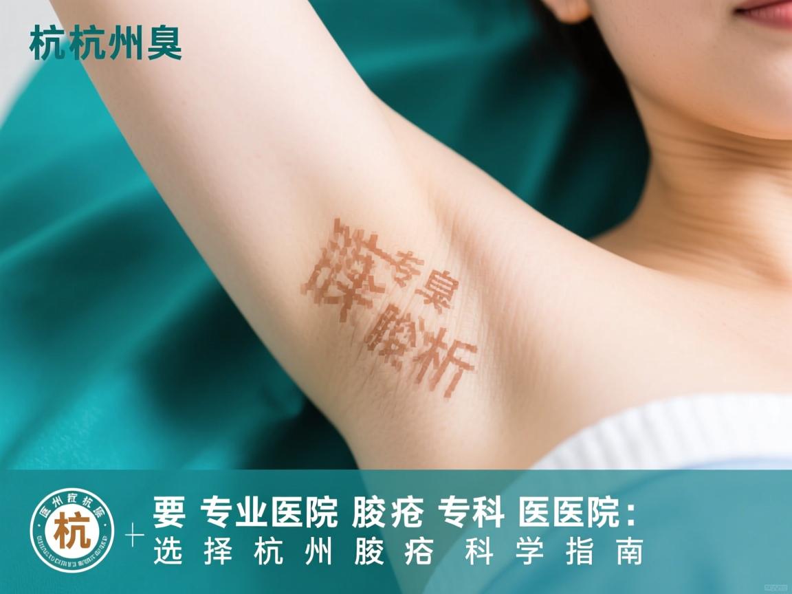 杭州腋臭医院专业解析,选择杭州腋臭专科医院的科学指南 杭州腋臭医院专业解析,选择杭州腋臭专科医院的科学指南